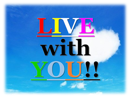 弊社主催イベント・LIVE with YOU!!開催情報